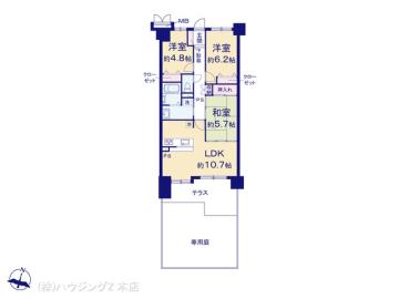 間取／図面と異なる場合は現況を優先