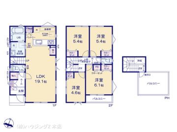 間取／図面と異なる場合は現況を優先