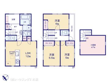 間取／図面と異なる場合は現況を優先