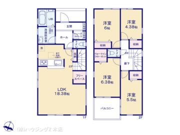 間取／図面と異なる場合は現況を優先