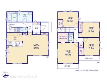 間取／図面と異なる場合は現況を優先