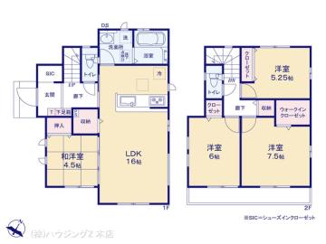 間取／図面と異なる場合は現況を優先