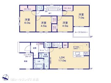 間取／図面と異なる場合は現況を優先