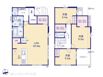 間取／図面と異なる場合は現況を優先