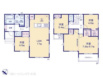 間取／図面と異なる場合は現況を優先