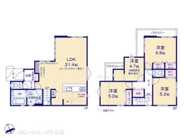 間取／図面と異なる場合は現況を優先