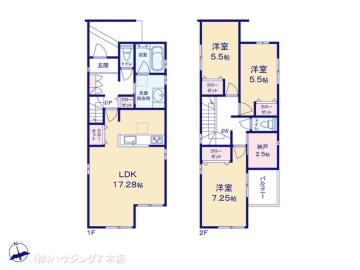 間取／図面と異なる場合は現況を優先