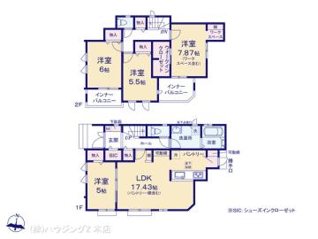 間取／図面と異なる場合は現況を優先