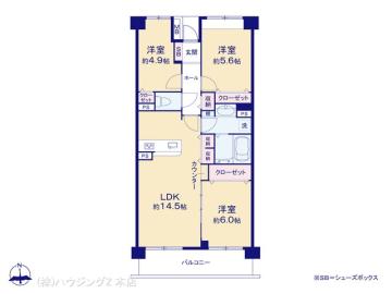 間取／図面と異なる場合は現況を優先