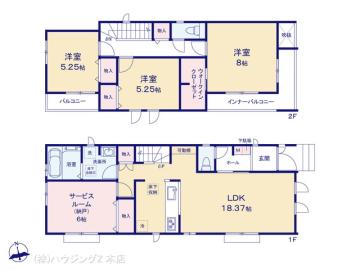 間取／図面と異なる場合は現況を優先