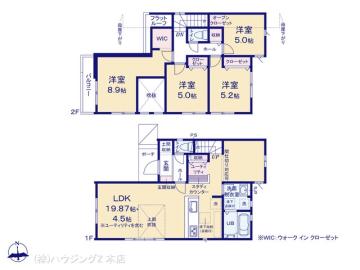 間取／図面と異なる場合は現況を優先