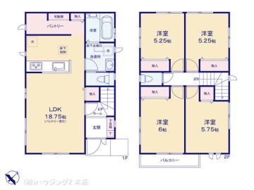 間取／図面と異なる場合は現況を優先