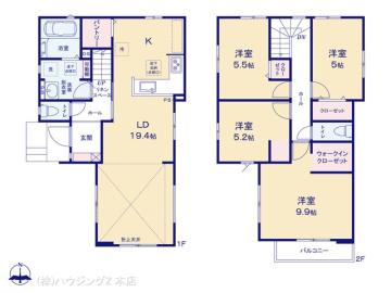 間取／図面と異なる場合は現況を優先