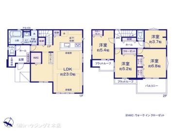 間取／図面と異なる場合は現況を優先