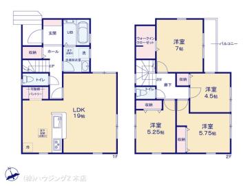 間取／図面と異なる場合は現況を優先