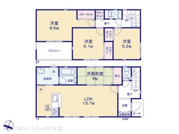 間取／図面と異なる場合は現況を優先