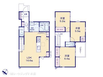 間取／図面と異なる場合は現況を優先