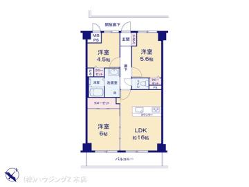 間取／図面と異なる場合は現況を優先