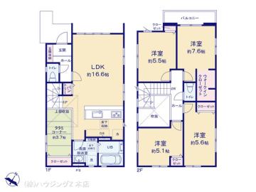 間取／図面と異なる場合は現況を優先