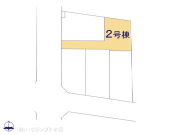 全体区画図／図面と異なる場合は現況を優先