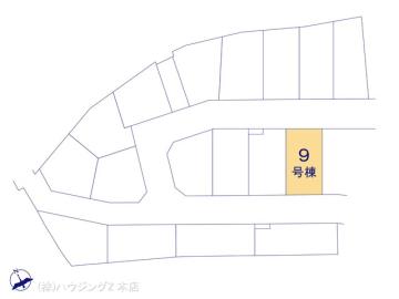 全体区画図／図面と異なる場合は現況を優先