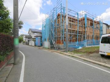 前面道路含む現地写真(2024年5月)