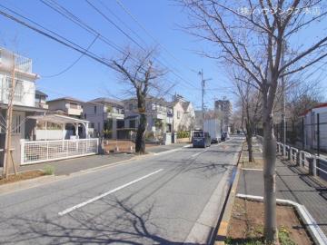 前面道路含む現地写真(2024年3月)