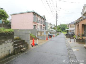 前面道路含む現地写真(2024年5月)