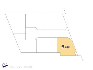 全体区画図／図面と異なる場合は現況を優先