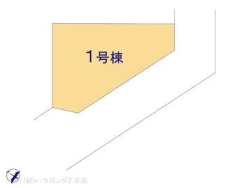 全体区画図／図面と異なる場合は現況を優先