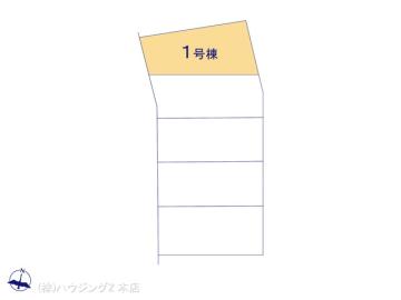 全体区画図／図面と異なる場合は現況を優先