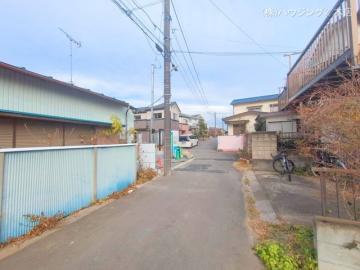 前面道路含む現地写真(2025年1月)