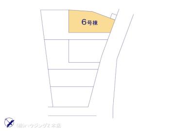 全体区画図／図面と異なる場合は現況を優先