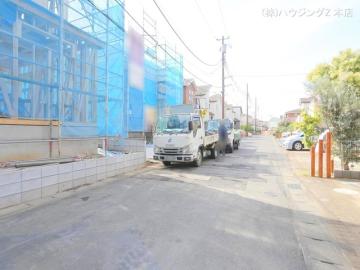 前面道路含む現地写真(2023年11月)