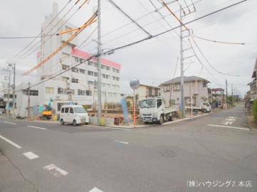 前面道路含む現地写真(2024年4月)