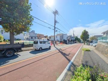 前面道路含む現地写真(2024年10月)